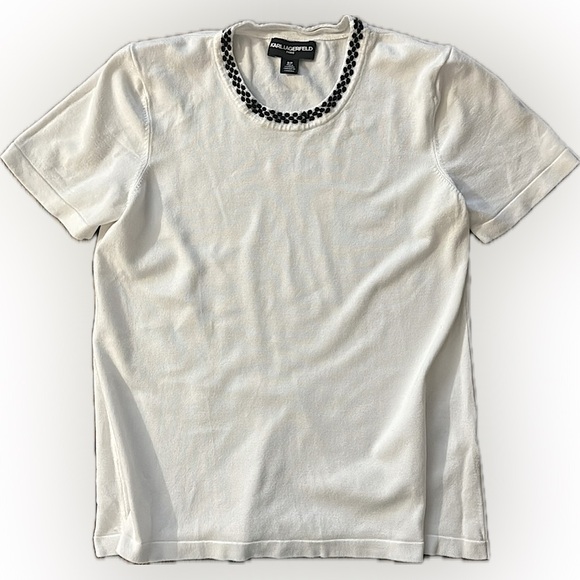 Karl Lagerfeld short-sleeved top - Picture 1 of 4